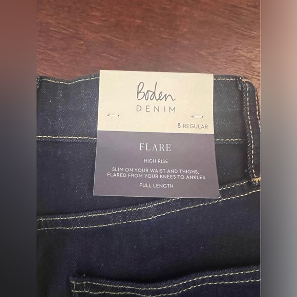 NWT BODEN Women’s Flare Jeans - US 4 - Picture 5 of 5